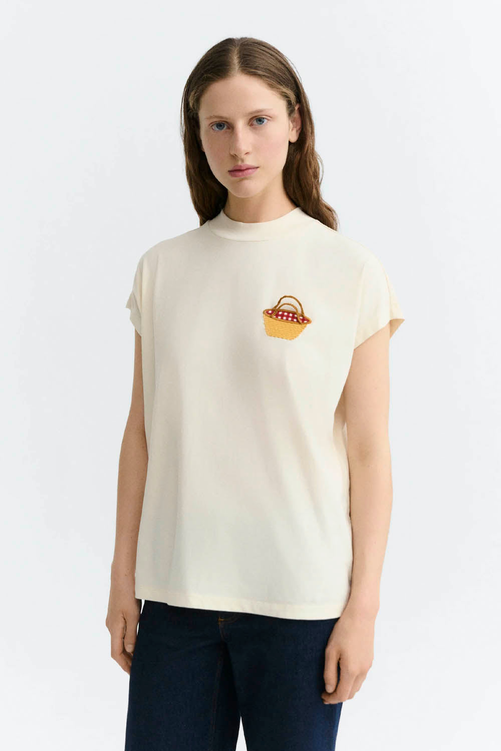 THINKING MU - VOLTA TEE - BASKET