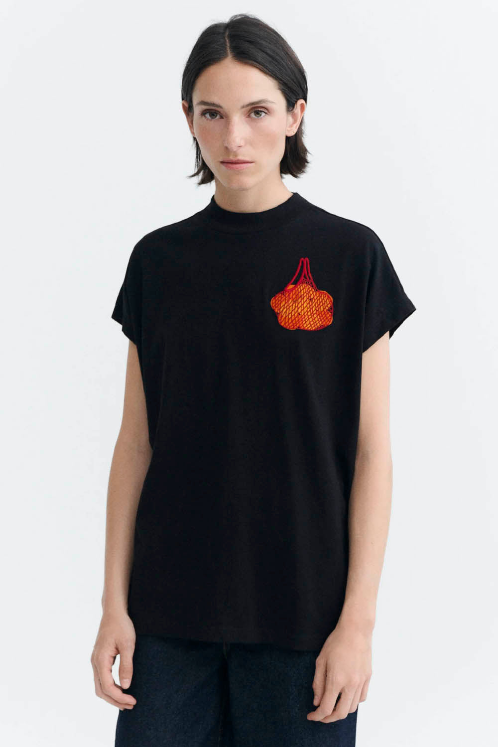 THINKING MU - VOLTA TEE - MANDARINAS