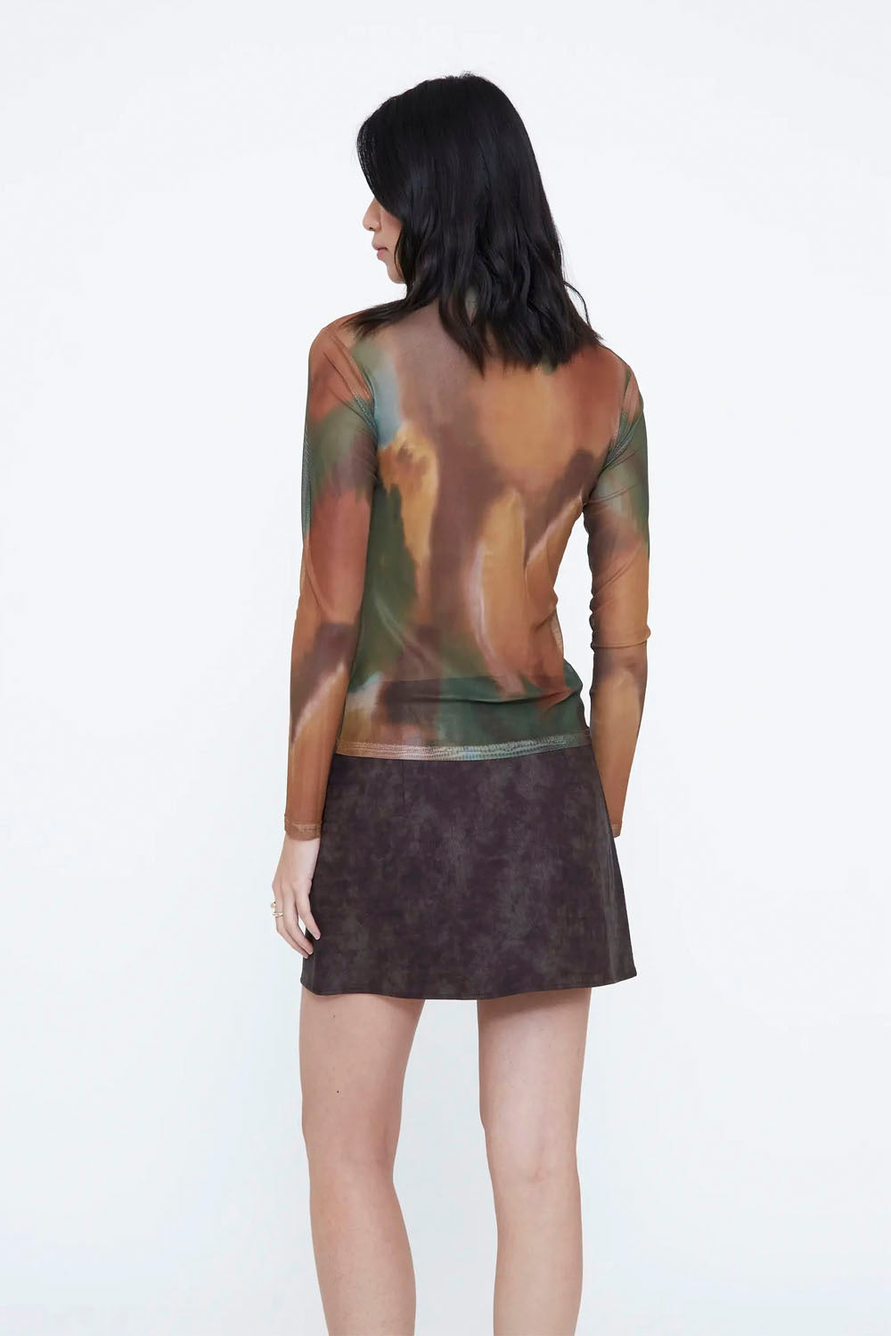 WILD PONY - MULTICOLOR CHIFFON TEE