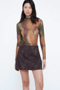WILD PONY - MULTICOLOR CHIFFON TEE