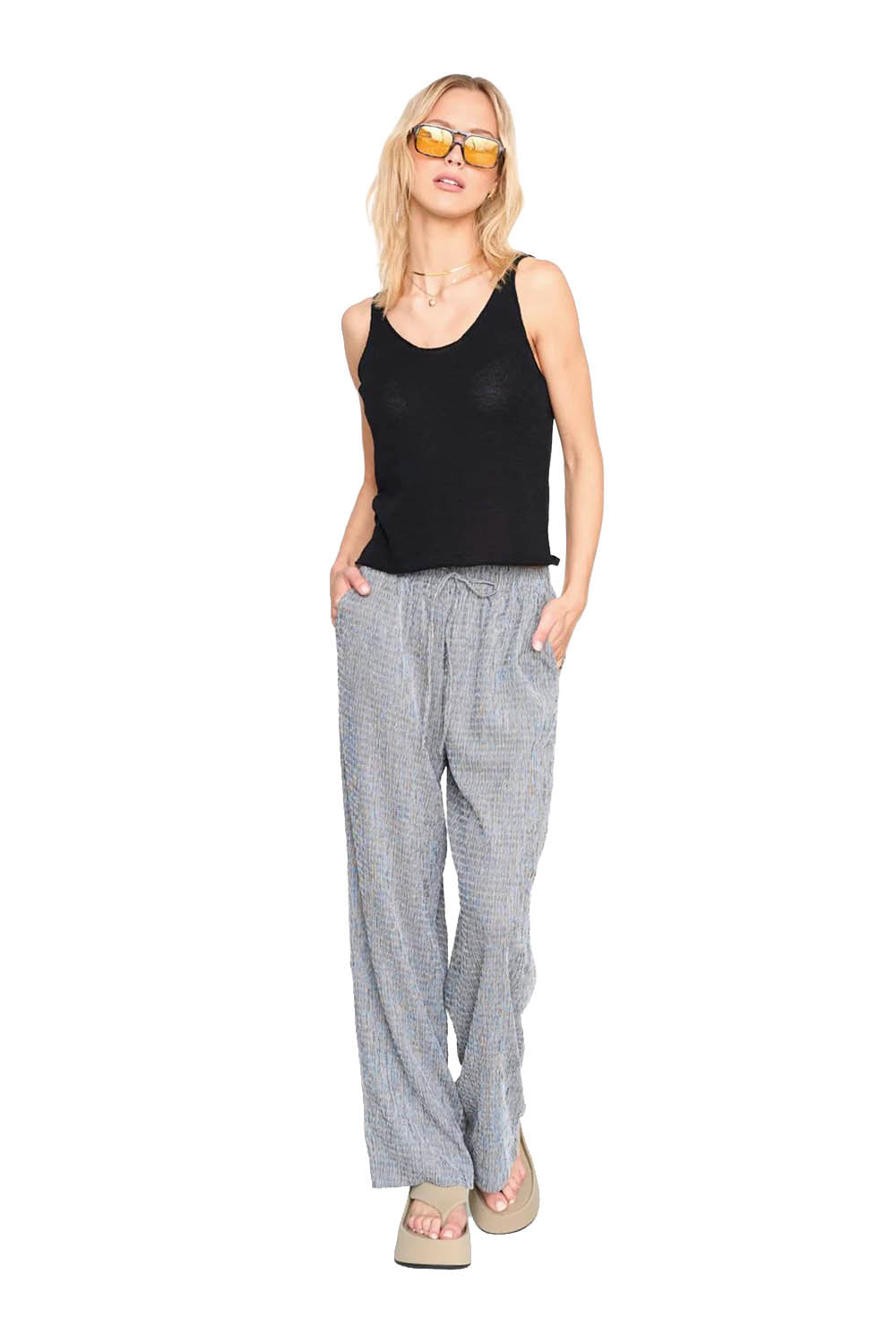 24COLOURS - BLACK TANK TOP