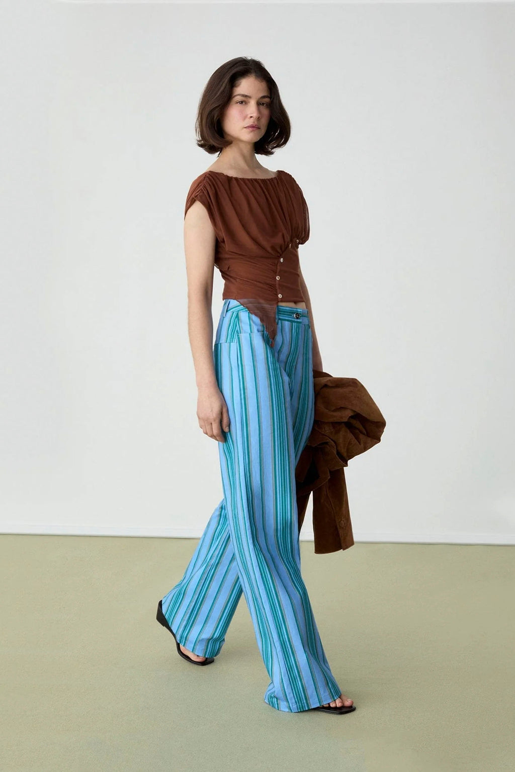 LAAGAM - GEMINI DRAPED TOP