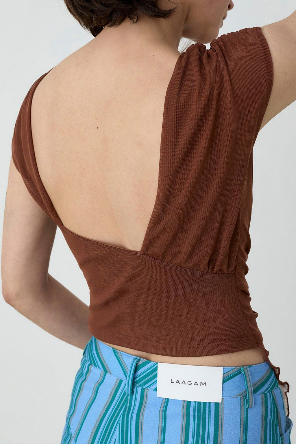 LAAGAM - GEMINI DRAPED TOP