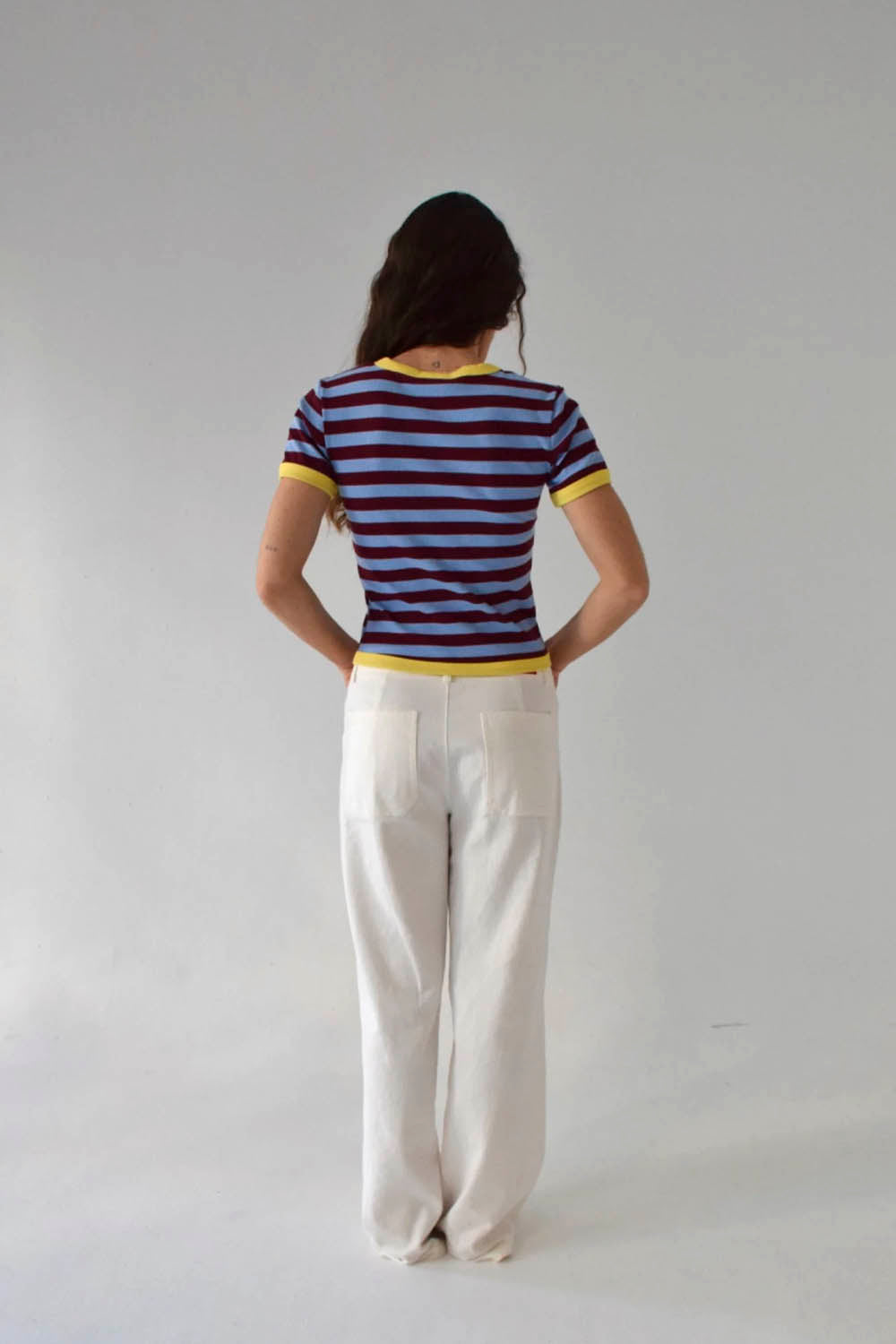 MIND TRAVELER BCN - TIARA TOP - BURGUNDY SKY