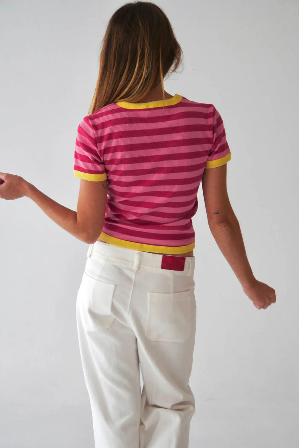 MIND TRAVELER BCN - TIARA TOP - PINK FUCHSIA