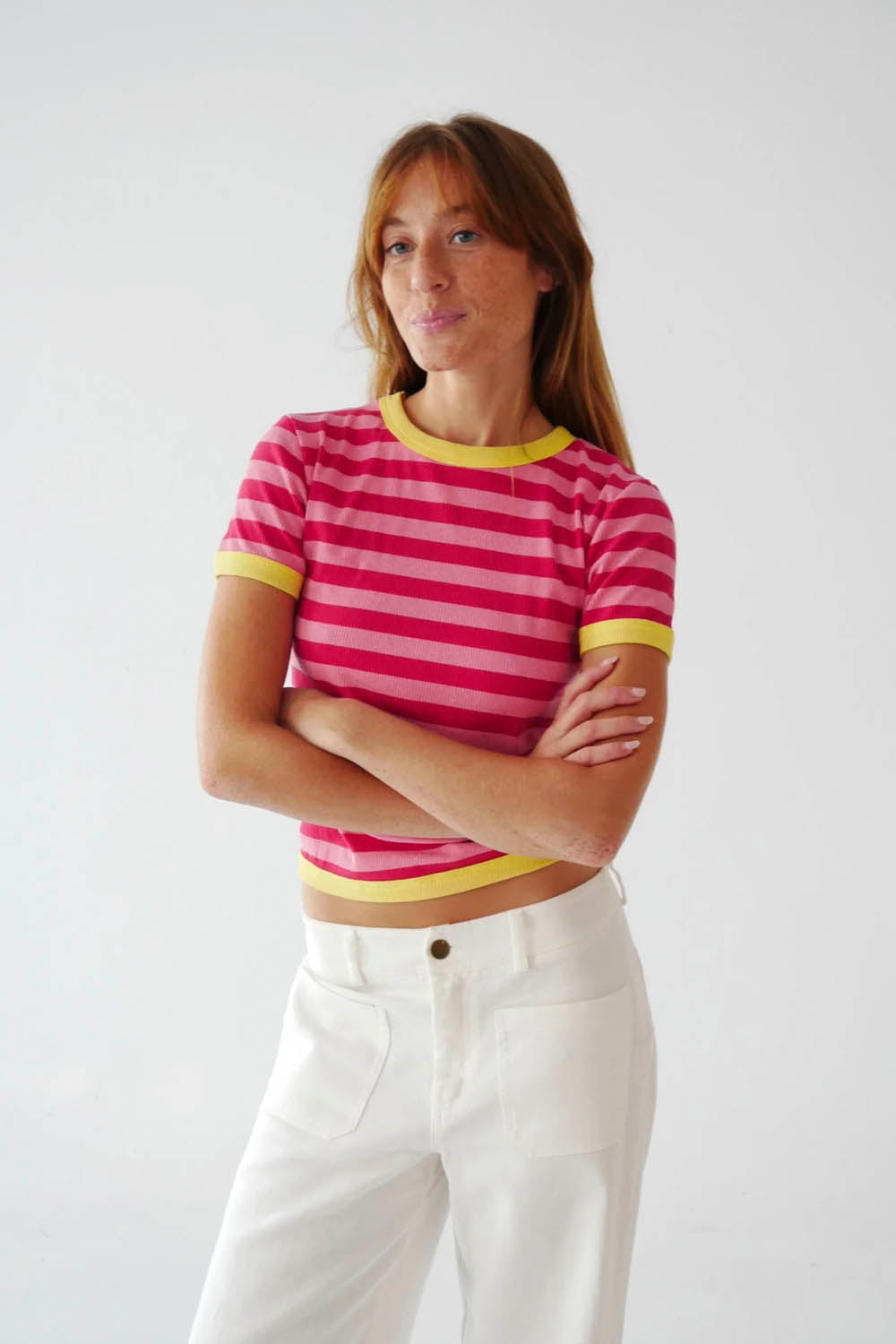 MIND TRAVELER BCN - TIARA TOP - PINK FUCHSIA