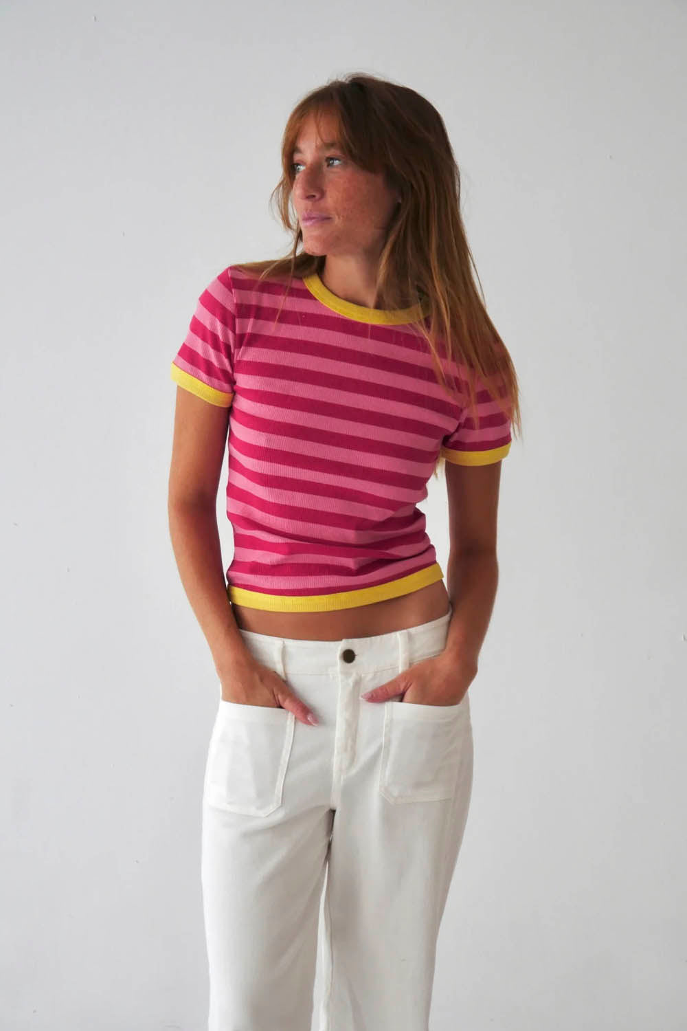 MIND TRAVELER BCN - TIARA TOP - PINK FUCHSIA