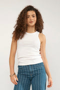 NÜMPH - NUMAKENY TANK TOP - BRIGHT WHITE