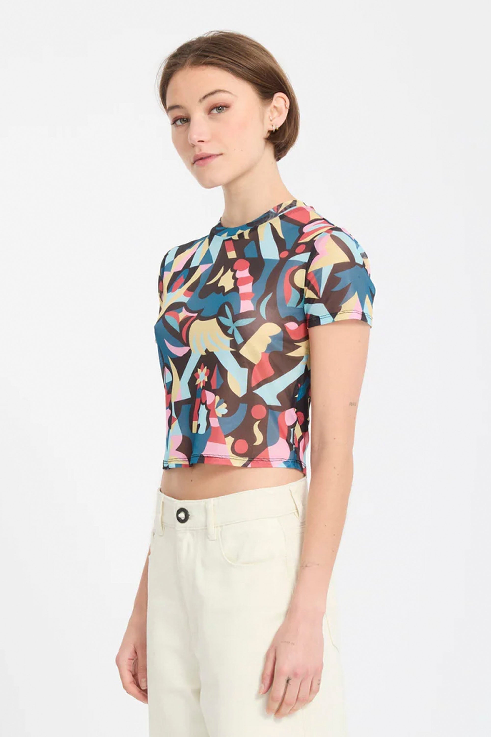 VOLCOM - FA BRUNO LUCAS KNIT MESH TEE