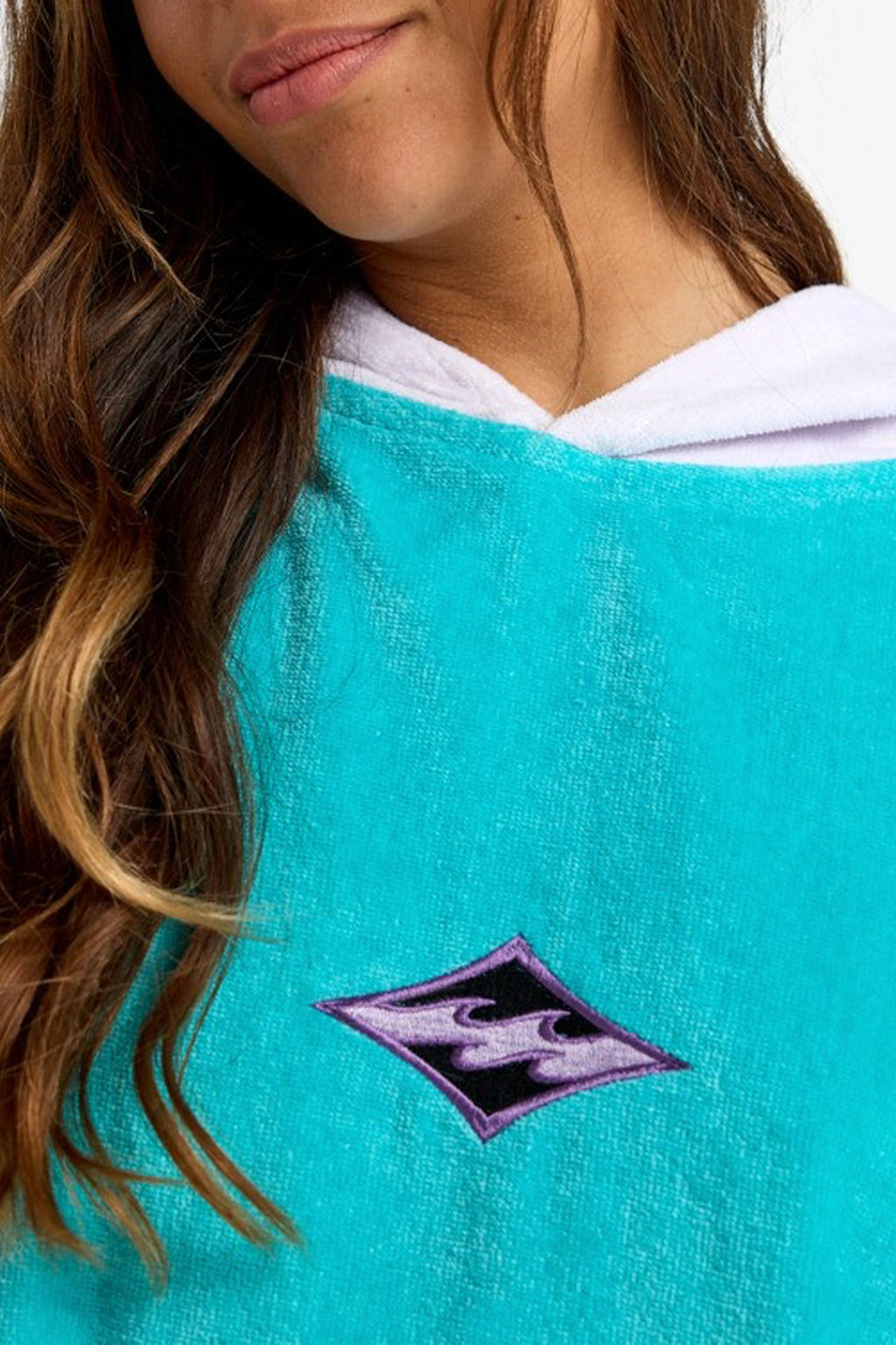 BILLABONG - HOODED TOWEL - WOMAN - AQUA HAZE