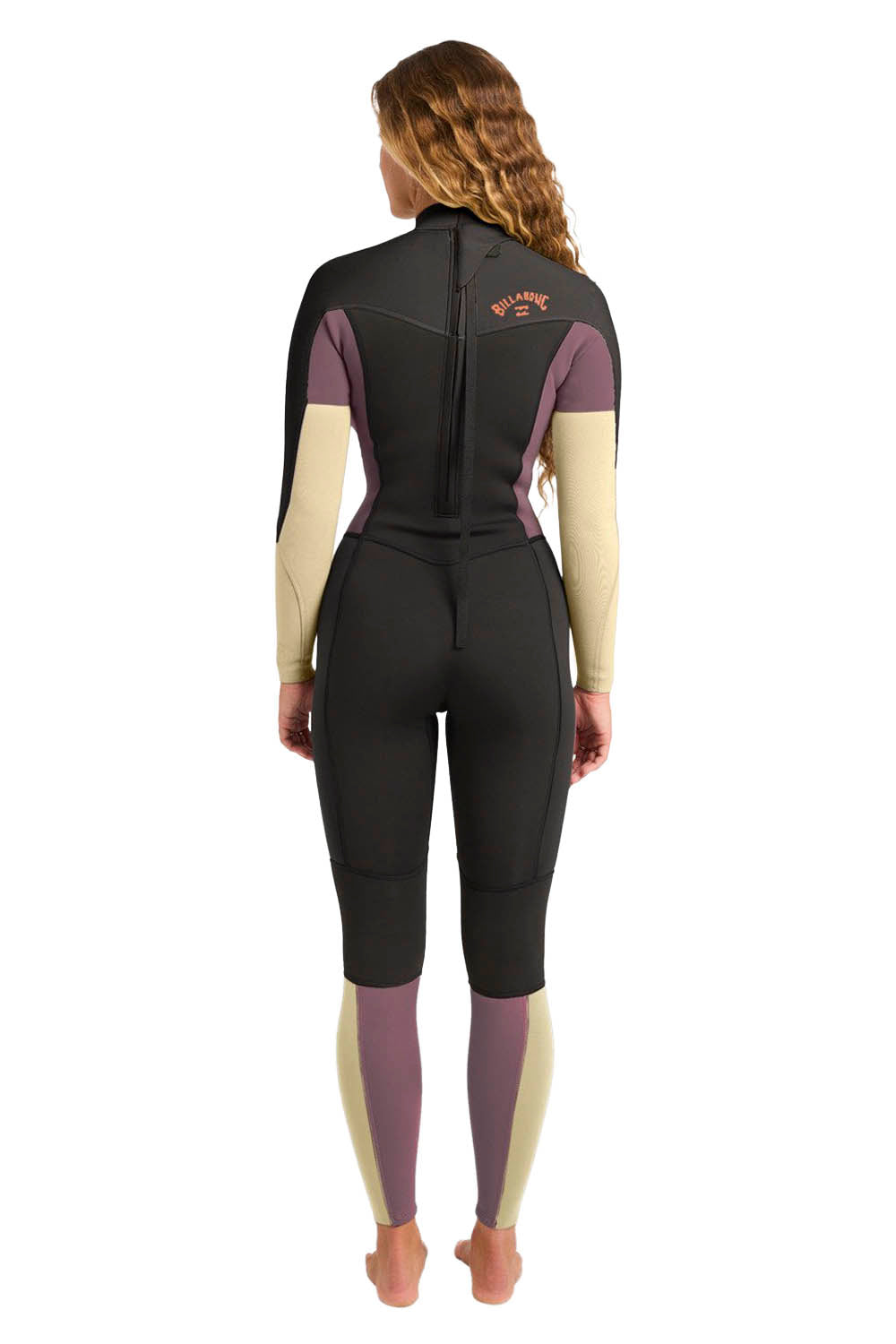 BILLABONG - SYNERGY - 3/2MM - BACK ZIP - GREY VIOLET - WOMAN