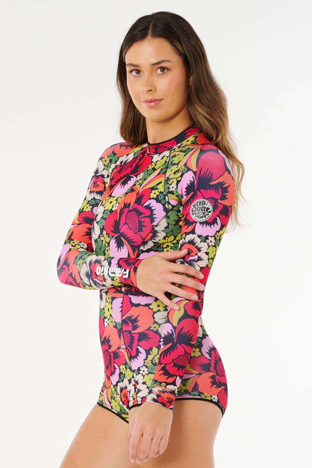 RIP CURL - G-BOMB - 1.5MM - BACK ZIP - BLOOM - WOMAN