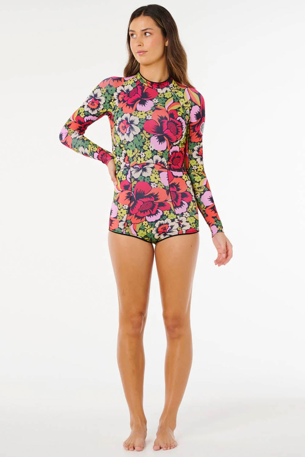 RIP CURL - G-BOMB - 1.5MM - BACK ZIP - BLOOM - WOMAN