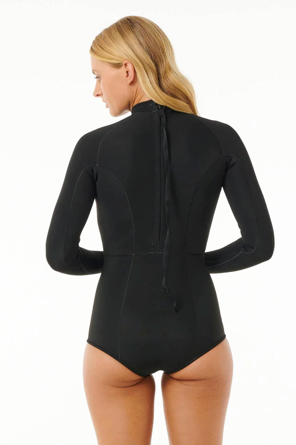 RIP CURL - G-BOMB - 1.5MM - BACK ZIP - BLACK - WOMAN