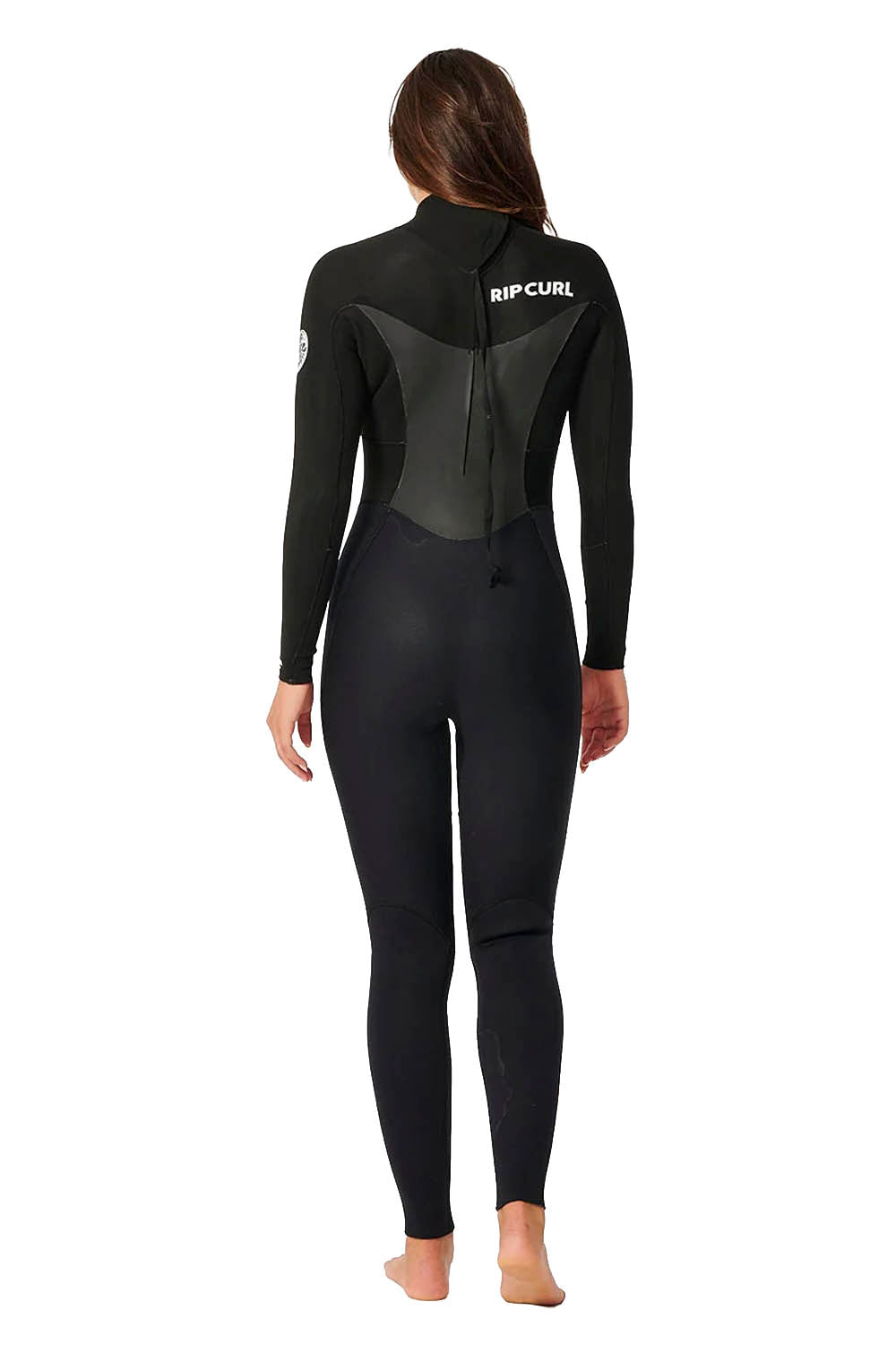 RIP CURL - OMEGA - 3/2MM - BACK ZIP - BLACK - WOMAN