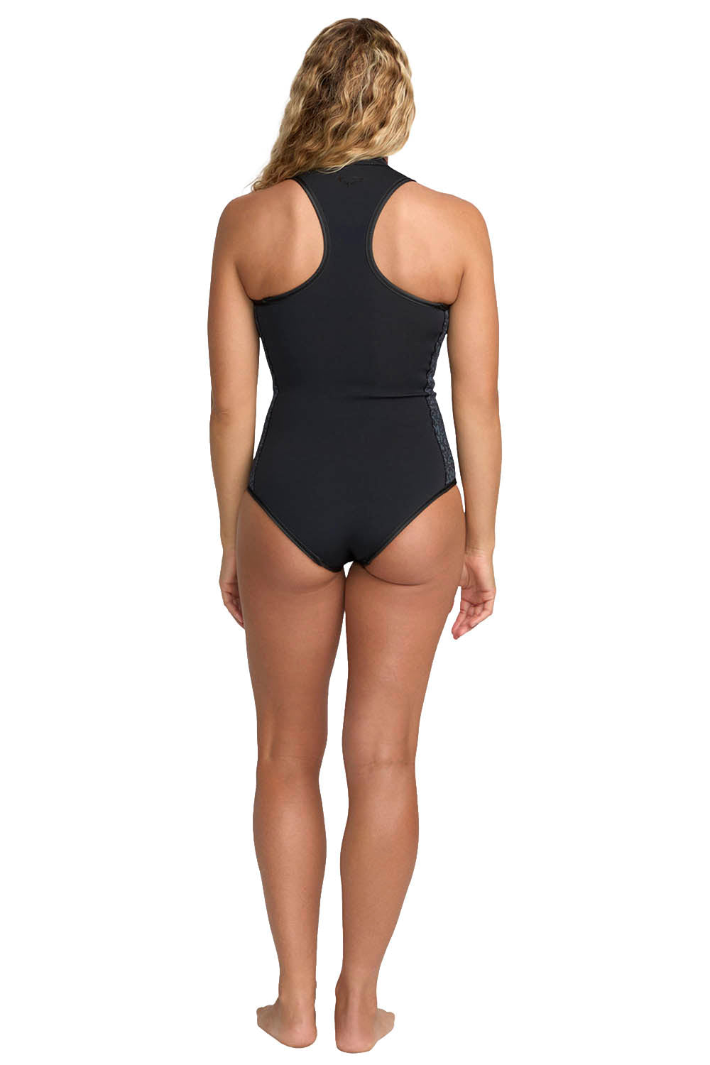 ROXY - SWELL NATURAL - 1MM - FRONT ZIP - ANIMAL PRINT - WOMAN