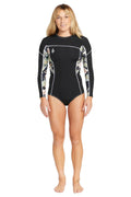 VOLCOM - SPRINGSUIT - 1MM - BACK ZIP - BLACK - WOMAN