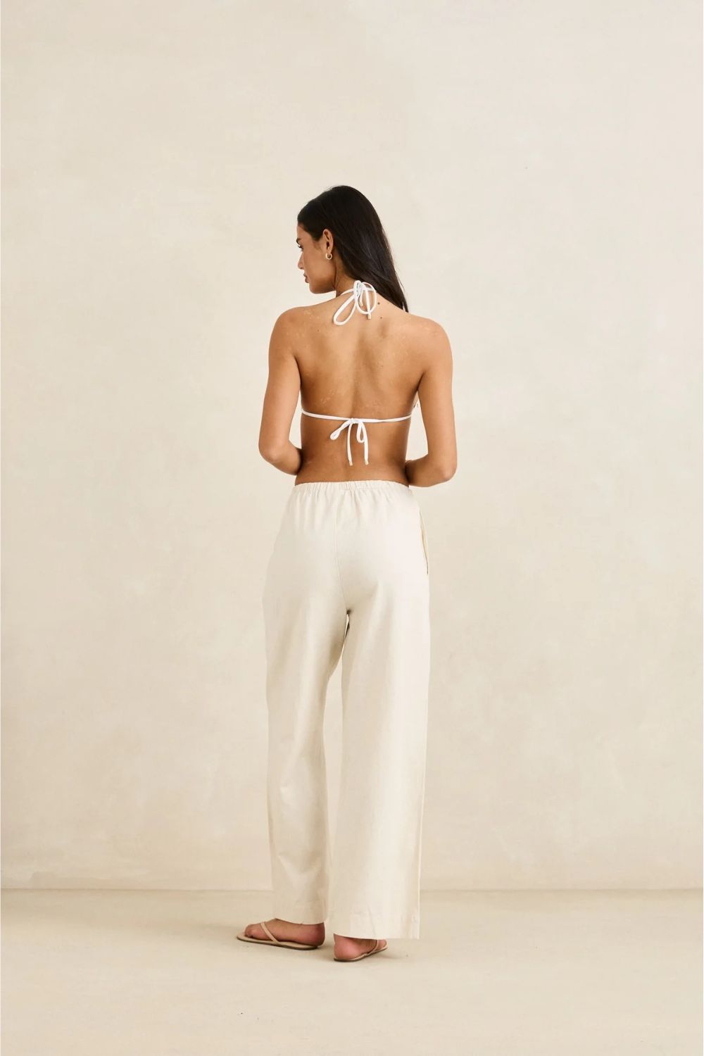 RHYTHM - CLASSIC DRAWSTRING PANT - OAT